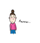 Bun Bun Girl（個別スタンプ：37）