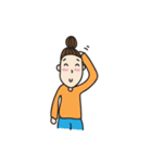 Bun Bun Girl（個別スタンプ：38）