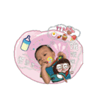 Shuangbao Meng baby der daily life（個別スタンプ：13）