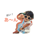 あんな姉ちゃんと双子の僕たち（個別スタンプ：3）