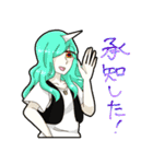 サタンと愉快な人外たち（個別スタンプ：4）