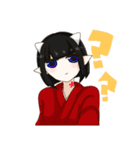 サタンと愉快な人外たち（個別スタンプ：8）