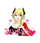 サタンと愉快な人外たち（個別スタンプ：13）
