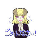サタンと愉快な人外たち（個別スタンプ：14）