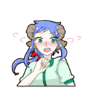 サタンと愉快な人外たち（個別スタンプ：28）