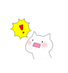 羊と白猫のゆるめスタンプ（個別スタンプ：23）