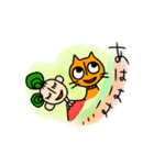 キツねこさんとレンくん（個別スタンプ：16）