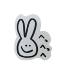 適当な うさ（個別スタンプ：3）