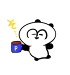 謎のパンダ（個別スタンプ：8）