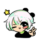謎のパンダ（個別スタンプ：10）