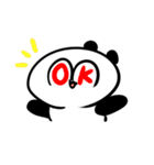 謎のパンダ（個別スタンプ：12）