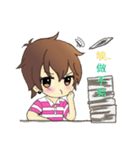 Twin cute special chinese version（個別スタンプ：11）