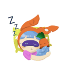 Rabbit with her friends（個別スタンプ：10）
