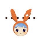 Rabbit with her friends（個別スタンプ：12）