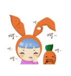Rabbit with her friends（個別スタンプ：13）