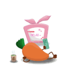Rabbit with her friends（個別スタンプ：14）