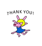 ルーシーぴょんたこす（個別スタンプ：3）