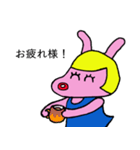 ルーシーぴょんたこす（個別スタンプ：19）