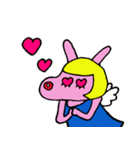 ルーシーぴょんたこす（個別スタンプ：34）