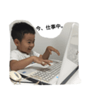 マイペースな4歳男の子（個別スタンプ：8）