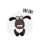 Baa Baa Cotton Sheep（個別スタンプ：7）