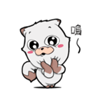 嘻嘻 - 感情に素直なオオカミ（中国語）（個別スタンプ：10）