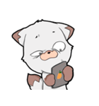 嘻嘻 - 感情に素直なオオカミ（中国語）（個別スタンプ：33）