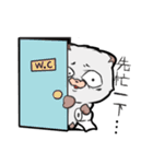 嘻嘻 - 感情に素直なオオカミ（中国語）（個別スタンプ：34）
