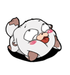 嘻嘻 - 感情に素直なオオカミ（中国語）（個別スタンプ：37）