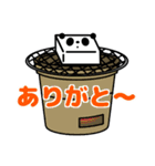 おもちパンダ（個別スタンプ：3）