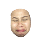 unhappy face（個別スタンプ：10）