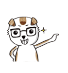 color dog daily life（個別スタンプ：10）