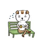 color dog daily life（個別スタンプ：11）