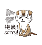 color dog daily life（個別スタンプ：36）
