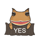 PACMAN FROG ZAZA (HORNED FROG)（個別スタンプ：3）