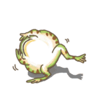 PACMAN FROG ZAZA (HORNED FROG)（個別スタンプ：9）