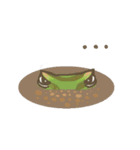 PACMAN FROG ZAZA (HORNED FROG)（個別スタンプ：15）