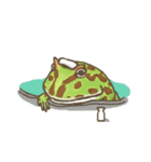 PACMAN FROG ZAZA (HORNED FROG)（個別スタンプ：16）