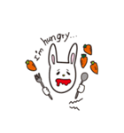 おはよう、うさぎ（個別スタンプ：6）