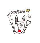 おはよう、うさぎ（個別スタンプ：7）