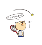 ねこテニス（個別スタンプ：3）