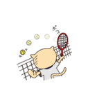 ねこテニス（個別スタンプ：32）