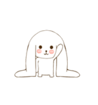 Cute Long Ears Bunny（個別スタンプ：1）