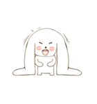 Cute Long Ears Bunny（個別スタンプ：3）