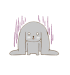 Cute Long Ears Bunny（個別スタンプ：7）