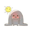 Cute Long Ears Bunny（個別スタンプ：15）