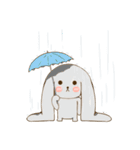 Cute Long Ears Bunny（個別スタンプ：16）