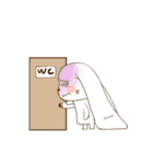 Cute Long Ears Bunny（個別スタンプ：18）