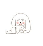 Cute Long Ears Bunny（個別スタンプ：22）
