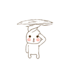 Cute Long Ears Bunny（個別スタンプ：26）